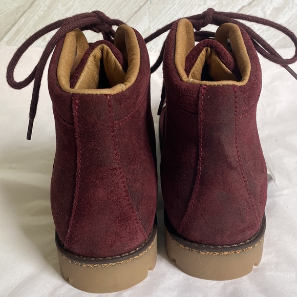 NEW Birkenstock Jackson suede hiking boots ankle short lace up 36 narrow - Picture 3 of 10